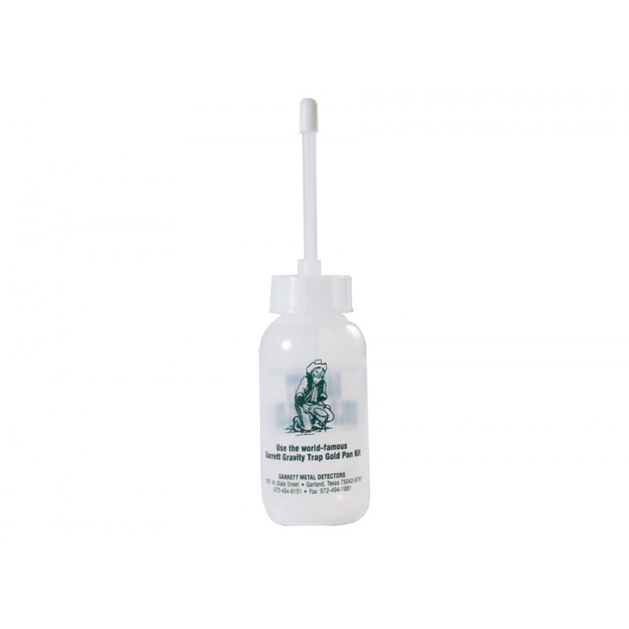 Garrett Gold Guzzler Bottle – Suction Tool for Gold Panning & Fine Gold Recovery
