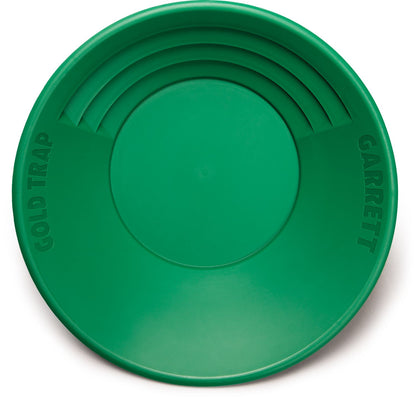 Garrett 14-Inch Gold Trap Pan – Gold Panning Tool for Prospectors & Metal Detectorists