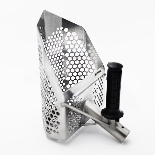DragonXT Titan Premium Sand Scoop – Stainless Steel with Front Handle