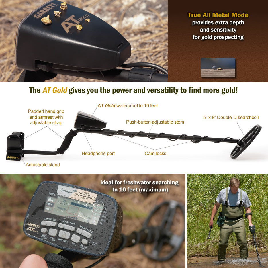 Garrett AT GOLD Metal Detector