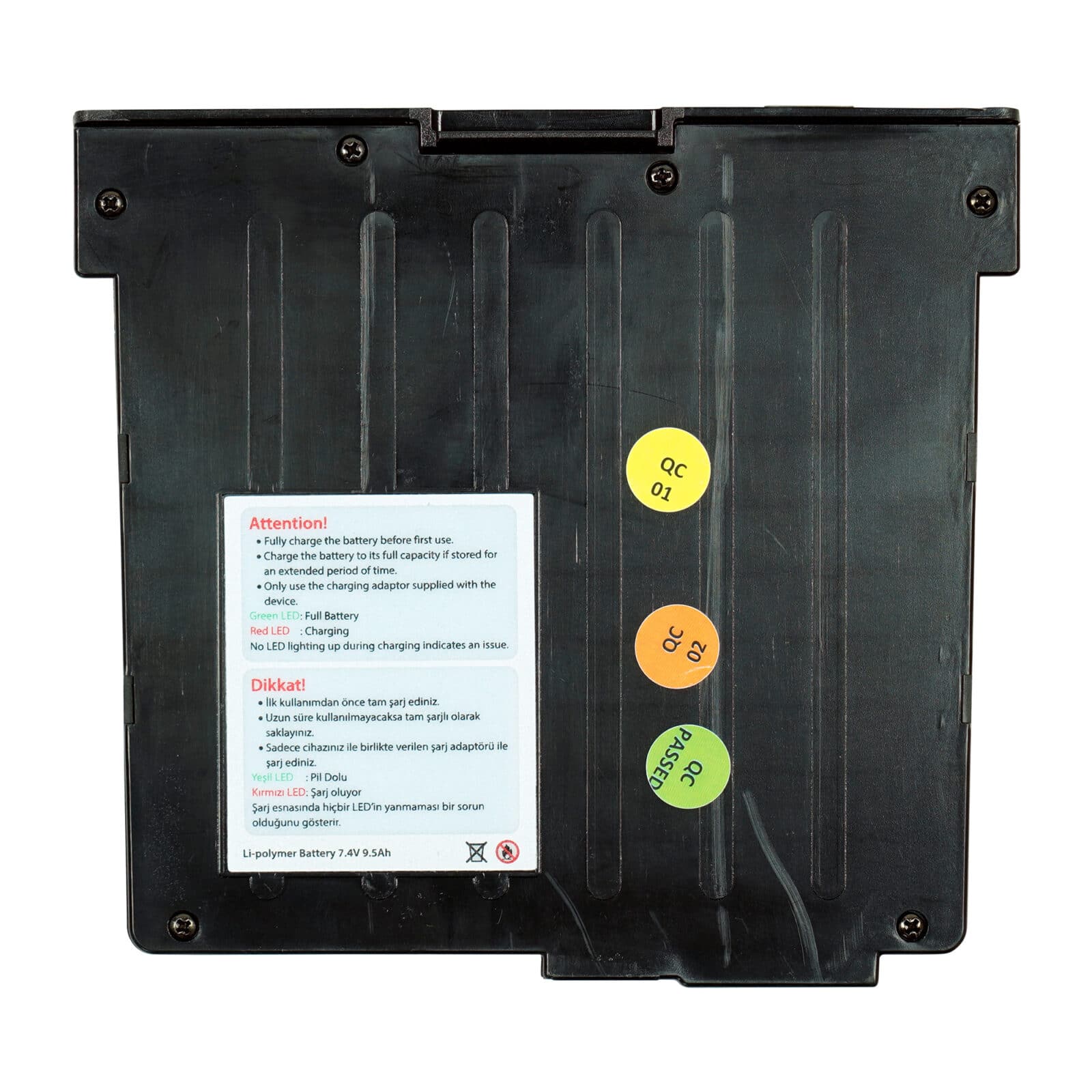 Nokta 7.4V 9500mAh Li-Po Spare Battery for Invenio Metal Detector – Genuine Replacement