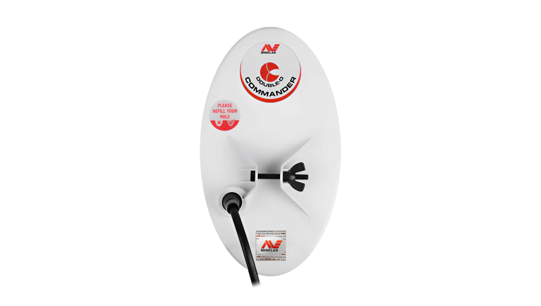 Minelab 10" x 5" Elliptical Double-D Commander Searchcoil – Compatible with GPX, SD & GP Metal Detectors