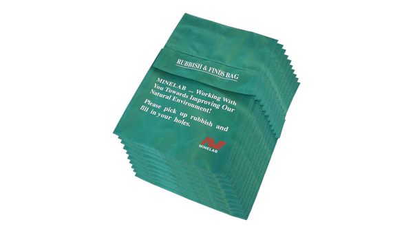 Minelab Rubbish & Finds Bags (10 Pack)