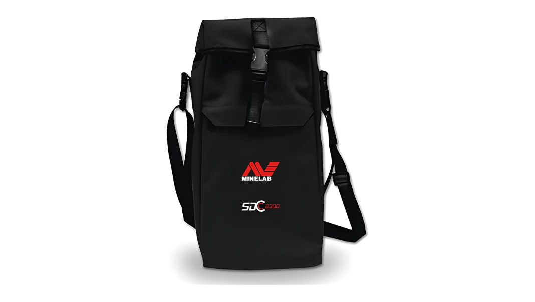 Minelab Soft Custom Fitted Carry Bag for SDC 2300 – Protect Your Gear in Style (Black)