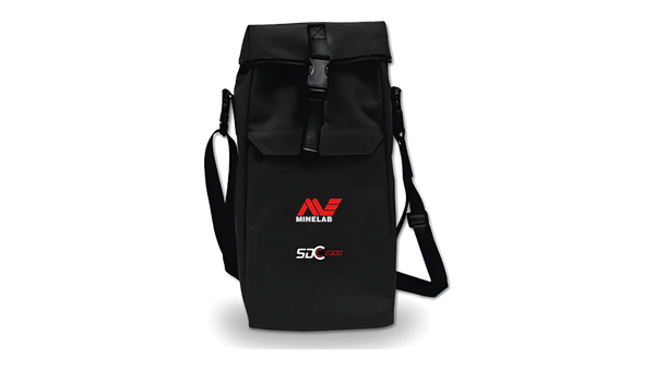 Minelab Soft Custom Fitted Carry Bag for SDC 2300  Protect Your Gear in Style (Black)