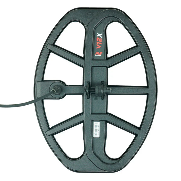 Minelab V12X 12x9" Waterproof DD Search Coil with Cover for X-Terra Pro