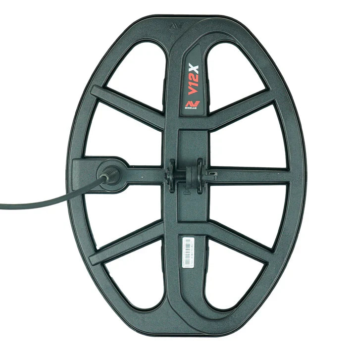 Minelab V12X 12x9" Waterproof DD Search Coil with Cover for X-Terra Pro
