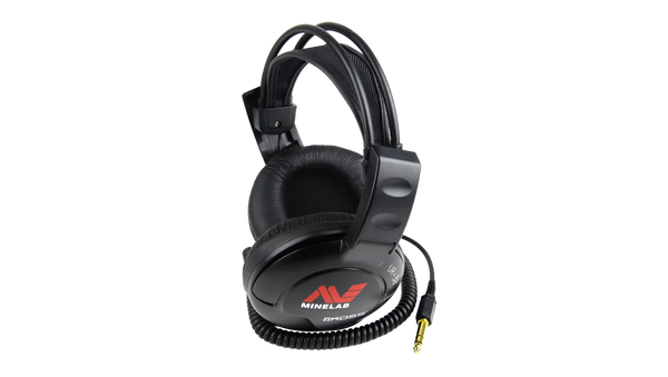 Minelab Koss UR-30 Headphones with 1/4" Plug  For GPX, Eureka Gold & X-Terra Metal Detectors