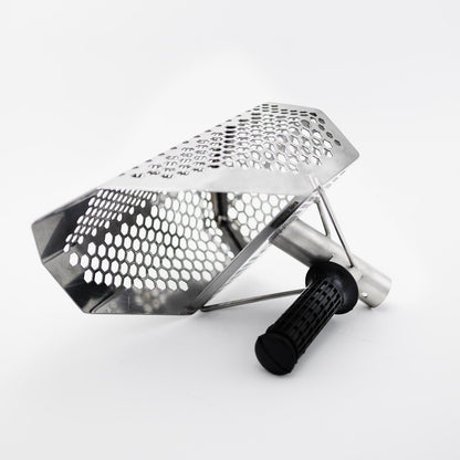 DragonXT Titan Premium Sand Scoop – Stainless Steel with Front Handle