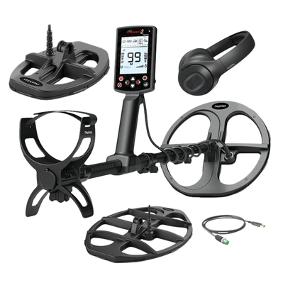 Nokta Legend 2 Metal Detector With LD21, LD28, & FREE LD38 Searchcoil
