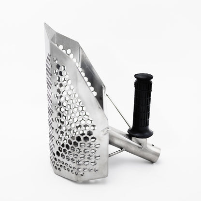DragonXT Titan Premium Sand Scoop – Stainless Steel with Front Handle