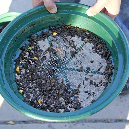 Gold Prospecting Classifier Set – 9 Stackable Sifting Pans