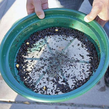 Gold Prospecting Classifier Set – 9 Stackable Sifting Pans