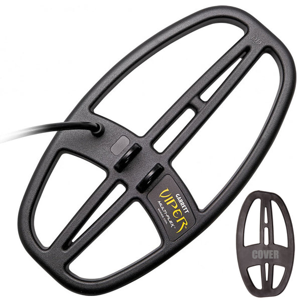 Garrett 6" x 11" Viper DD Submersible Search Coil with Coil Cover for ACE & APEX Metal Detectors