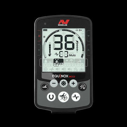 Minelab Equinox 800 Waterproof Multi-Frequency Metal Detector with Carry Bag & 11" DD Coil