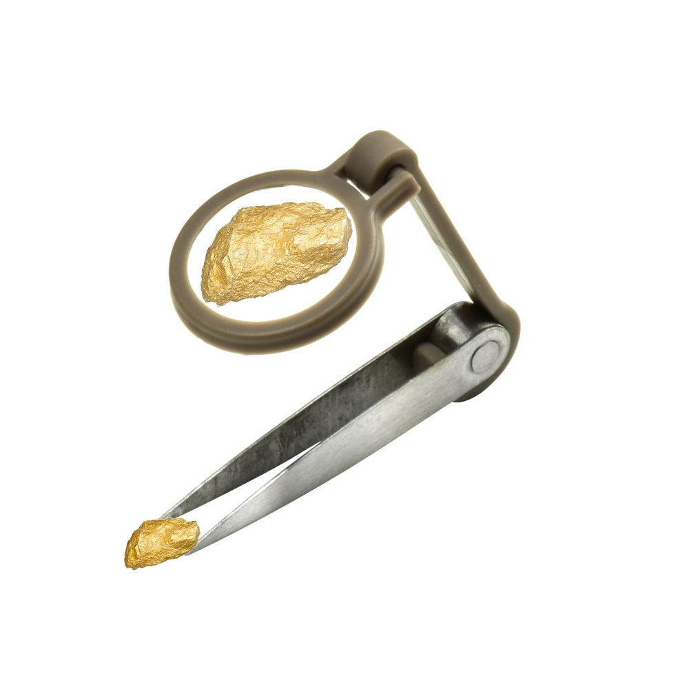 Deluxe Gold Prospecting Kit (12-Piece) with Carry Backpack – Blue Gold Pans & Tools Set