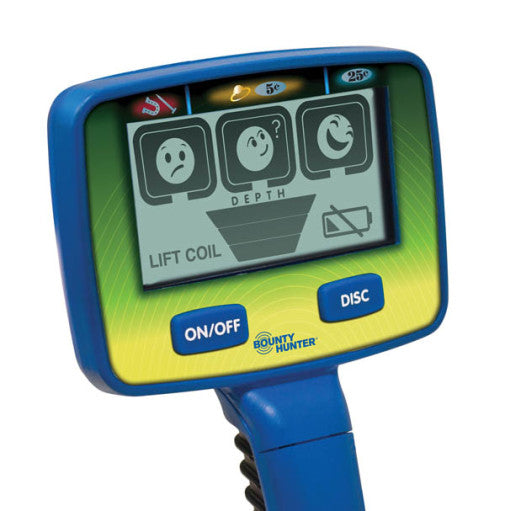 Bounty Hunter Junior TID Metal Detector for Kids - 3 Category Target IDs