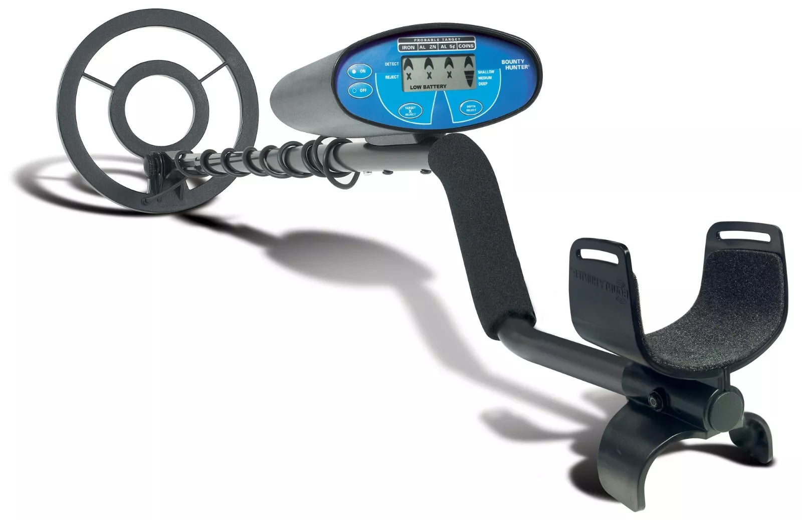 Bounty Hunter QSI Quick Silver Metal Detector - Auto Ground Balance