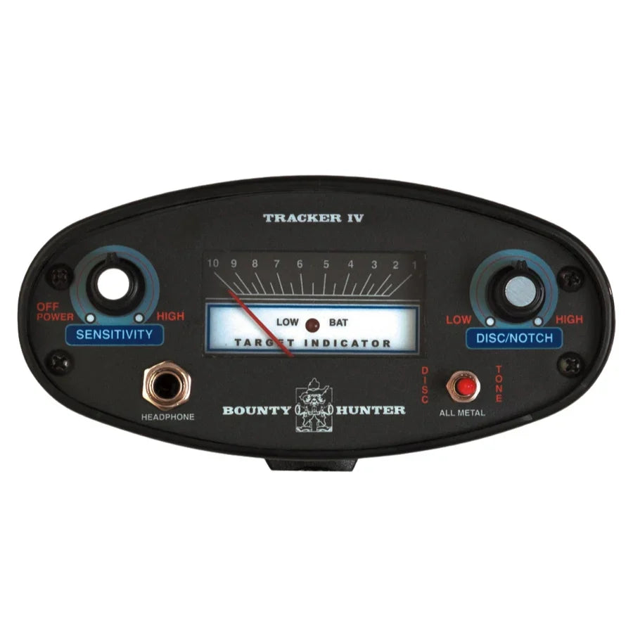 Bounty Hunter TK4 Tracker IV Metal Detector - Waterproof 8” Coil