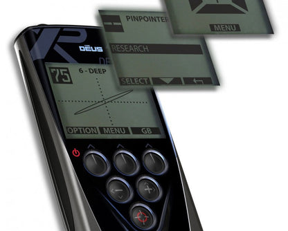 XP Wireless Remote Control with Backlit LCD Display and Speaker for DEUS Metal Detector