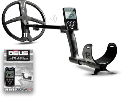XP Deus RC Metal Detector with 11" x 35" Multi-Frequency Coil