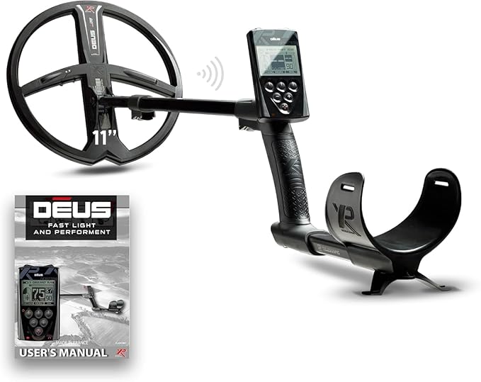 XP Deus RC Metal Detector with 11" x 35" Multi-Frequency Coil