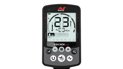 Minelab Equinox 600 Metal Detector with Headphones, 11" DD Smartcoil & Pro-Find 40 Waterproof Pinpointer