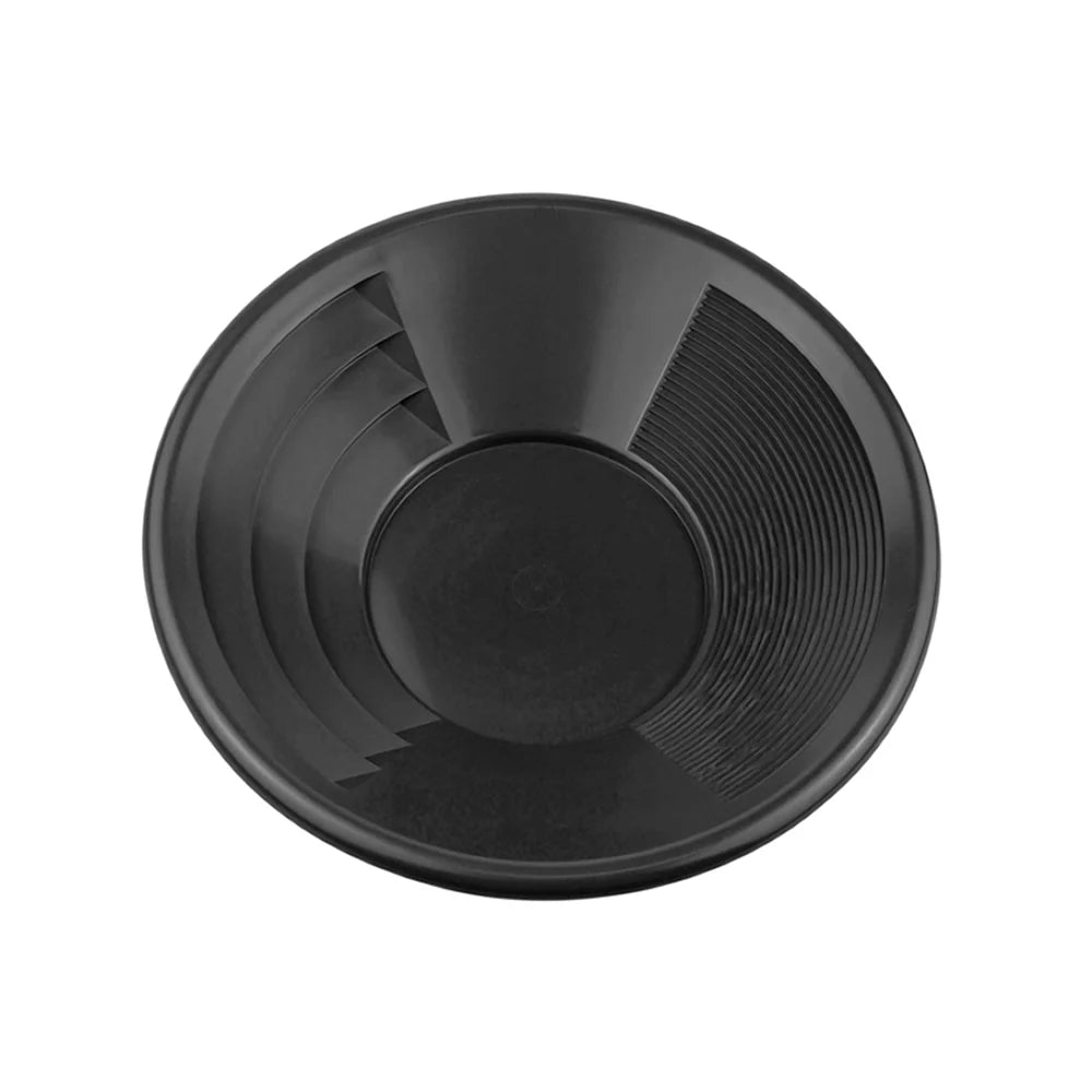 Detector_Hero-12" Black Dual Riffle Gold Pan-GP1013BB12-2