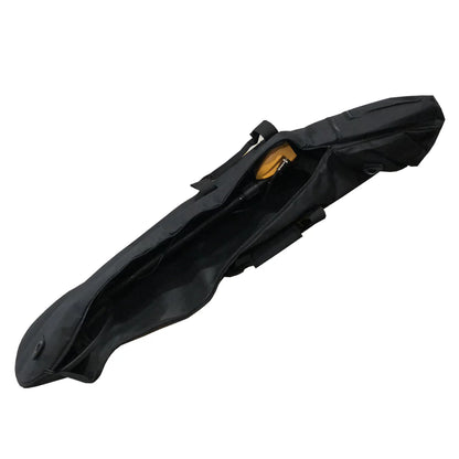 Detector_Hero-53" Black Metal Detector Carry Bag with Camo Finds Pouch-dw01-5