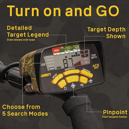 Detector_Hero-Garrett_Ace_300_Jase_Robertson_Signature_Edition-Control_Panel  1141163_gjr301