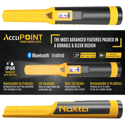 Detector_Hero-Nokta AccuPoint Bluetooth Waterproof Rechargeable Pinpointer-10000116_n59-3