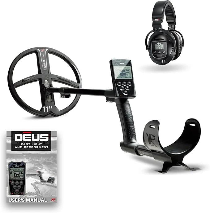 Detector_Hero-XP DEUS RC Weatherproof & Fully Wireless Metal Detector – Ideal for Treasure & Relic Hunting with 9" X35 Frequency Coil & WS5 Headphones-DEUS22X35RCWS5US_xd9rcw5
