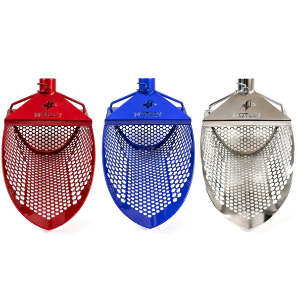 Motley Heavy Duty Stainless Steel Sand Scoop for Beach & Water Detecting