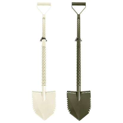 Detector Hero Motley Professional Double Serrated Adjustable Shovel-11