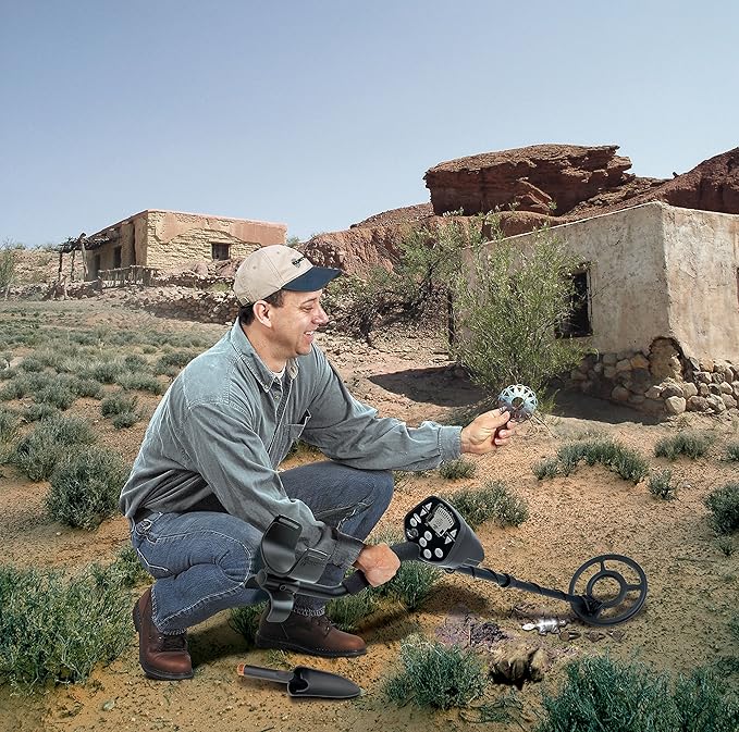Bounty Hunter Discovery 3300 Metal Detector - 8” Waterproof Concentric Coil