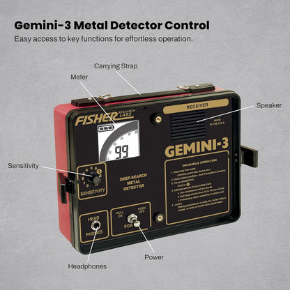 "Cache Finder Metal Detector - Perfect for Treasure Hunting"