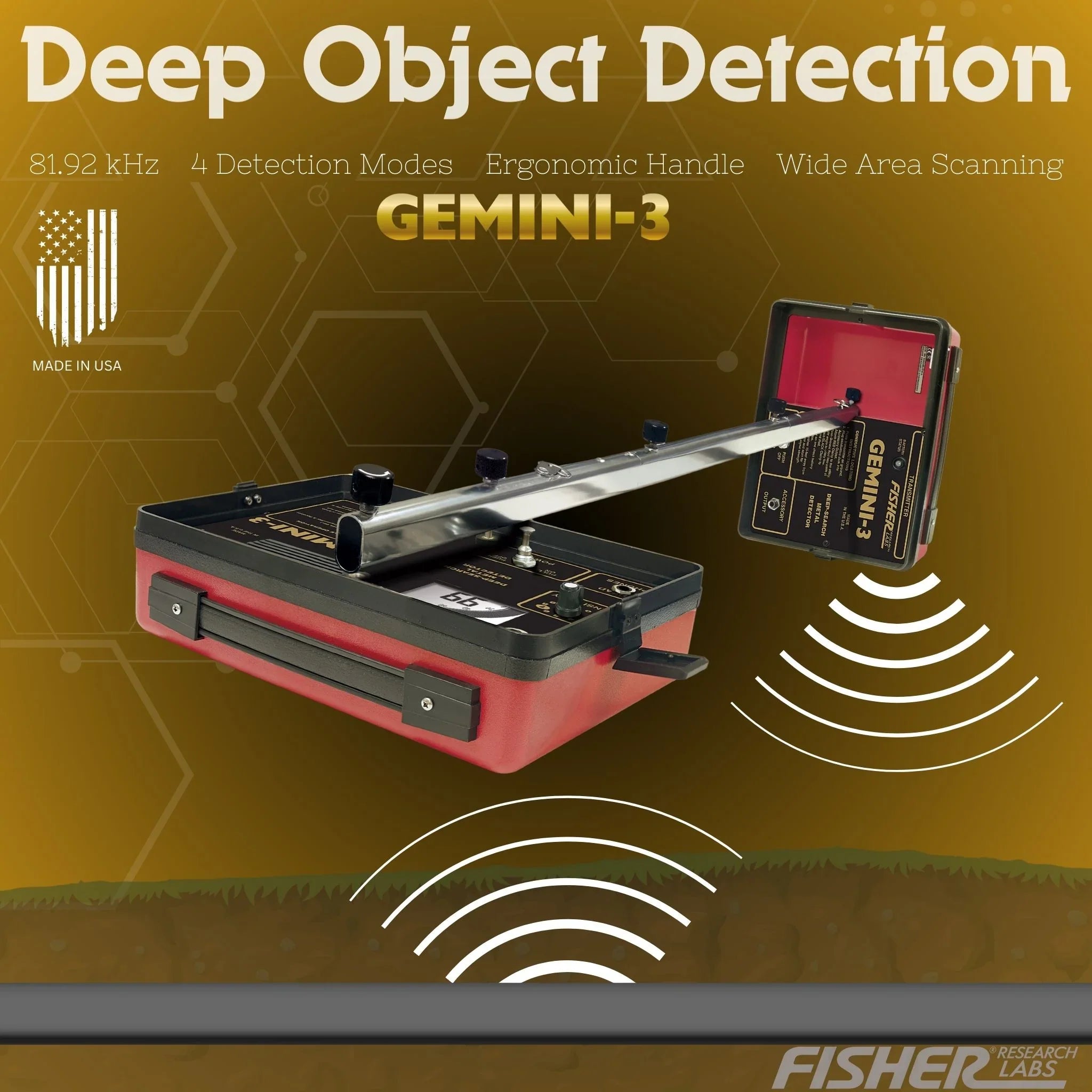 "Cache Finder Metal Detector - Perfect for Treasure Hunting"