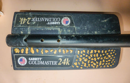 Garrett Goldmaster 24k Metal Detector With  Two Coils Package