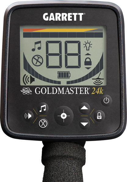 Garrett Goldmaster 24k Metal Detector With  Two Coils Package