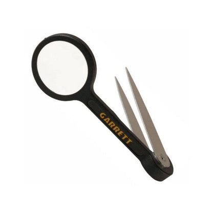 Garrett Magnifier & Tweezers Set – Gold Prospecting & Metal Detecting Accessories