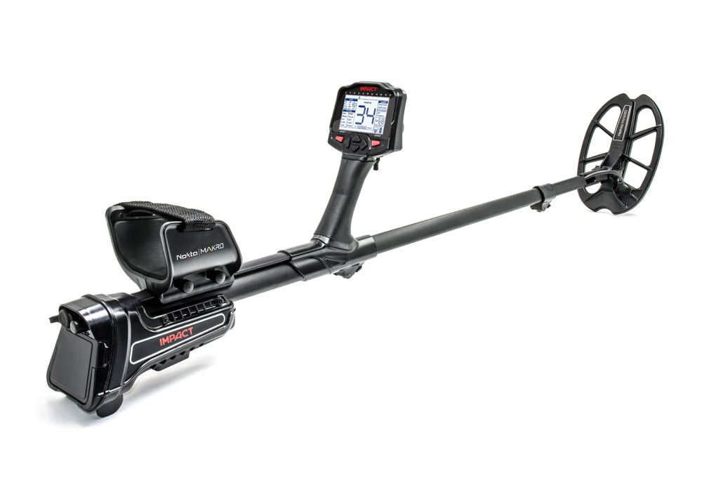 Nokta Impact Pro Pack Metal Detector with Waterproof 11x7" DD Coil