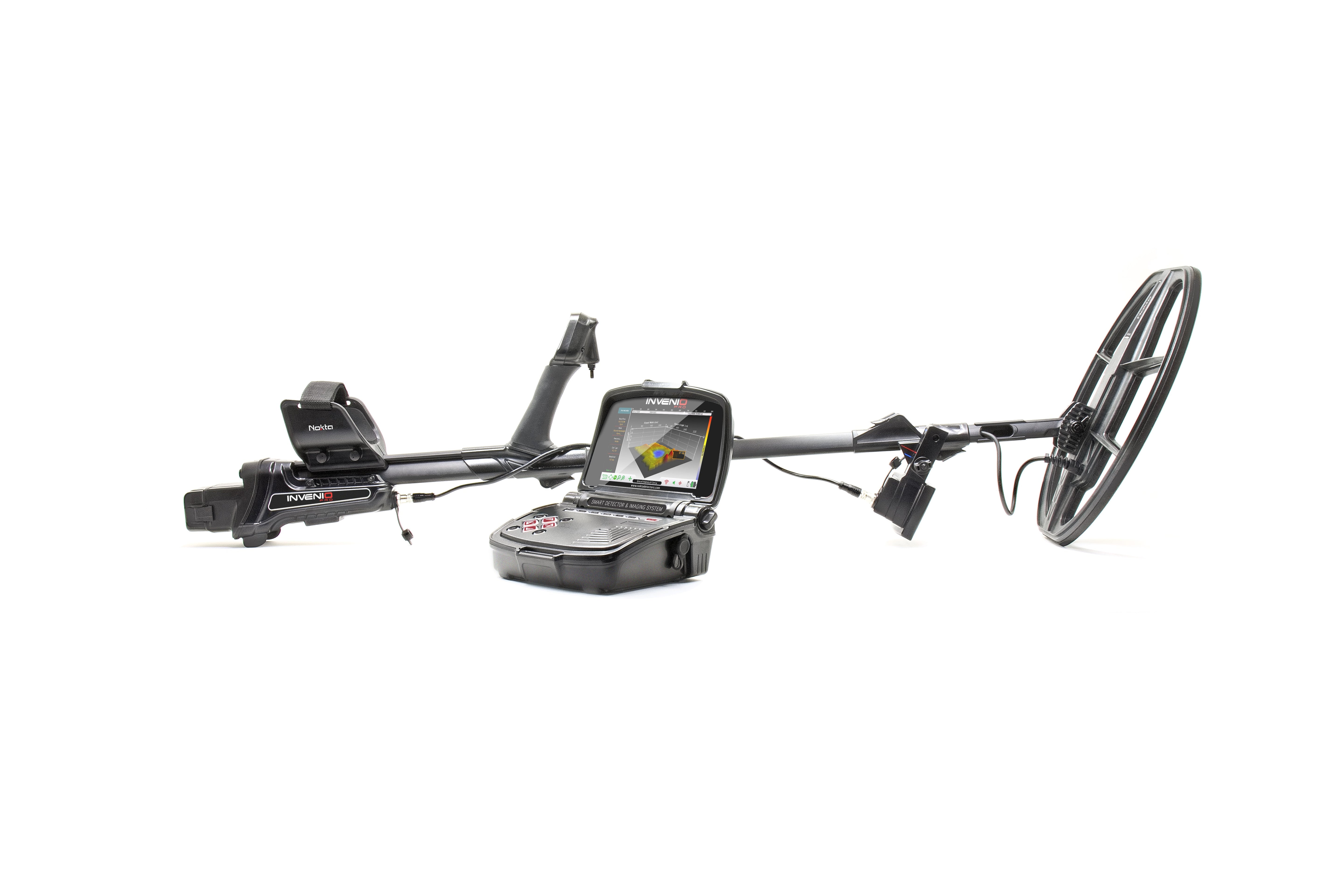 Nokta Makro Invenio Pro Pack Smart Metal Detector with 3D Imaging & 3 Waterproof Coils