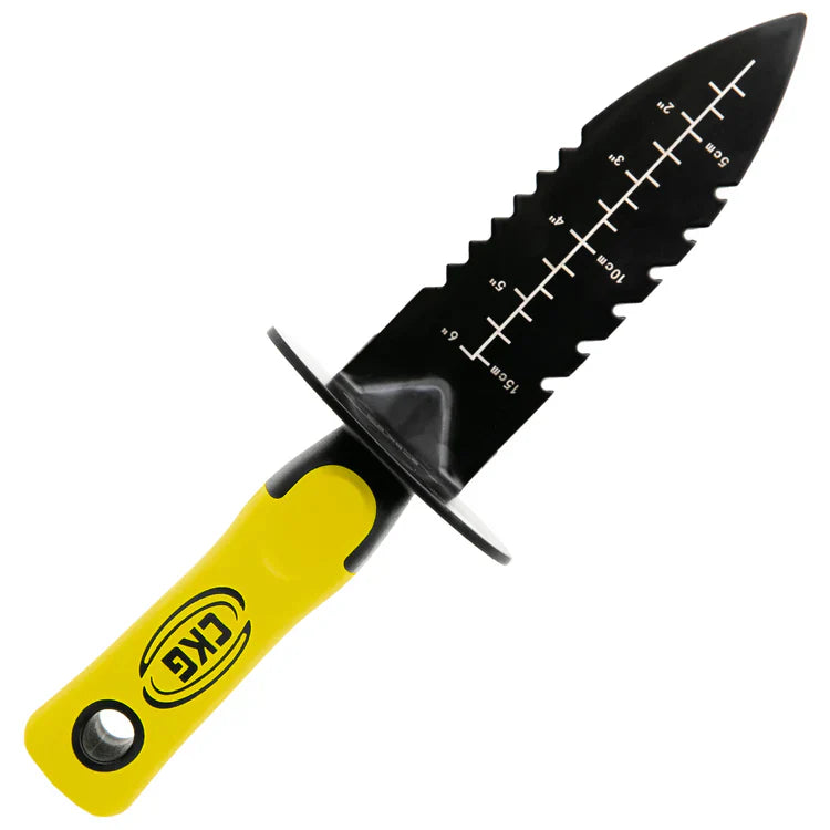 CKG Hand Digging Tool for Metal Detecting - Yellow Handle