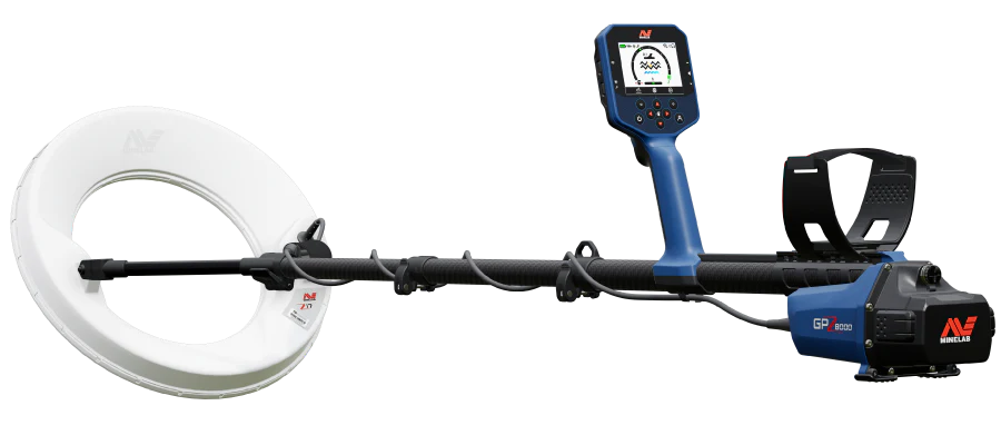 Minelab GPZ 8000 Gold Prospecting Detector With Z18 Concentric Coil For Maximum Depth GeoZVT™ Technology