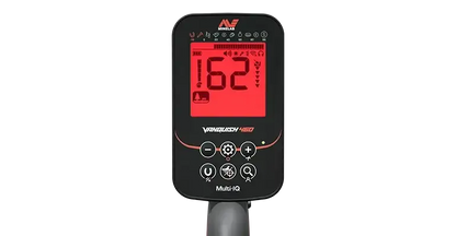 Minelab Vanquish 460 Adventure Pack Multi-Frequency Waterproof Metal Detector with PRO-FIND 35 Pinpointer, Digging Tool, Finds Pouch & Gloves