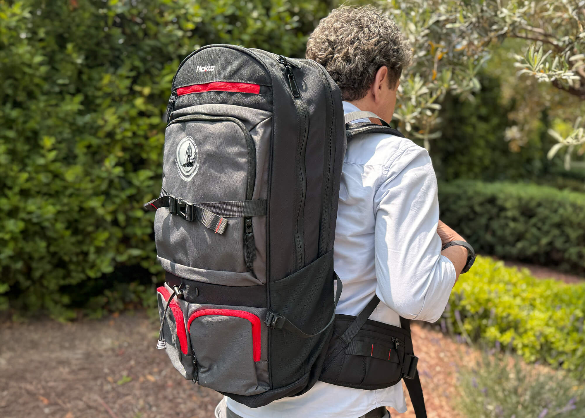 Nokta DetectoBag Backpack with Rain Cover for Metal Detectors