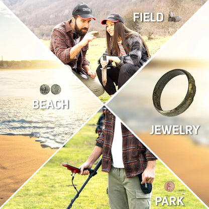 Nokta FindX PRO Waterproof Metal Detector with Rechargeable Battery, Bag, Digger & Headphones