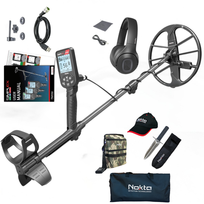 Nokta Simplex ULTRA Next-Gen Detector – Wireless Bluetooth Headphones & Free Treasure Hunting Accessories