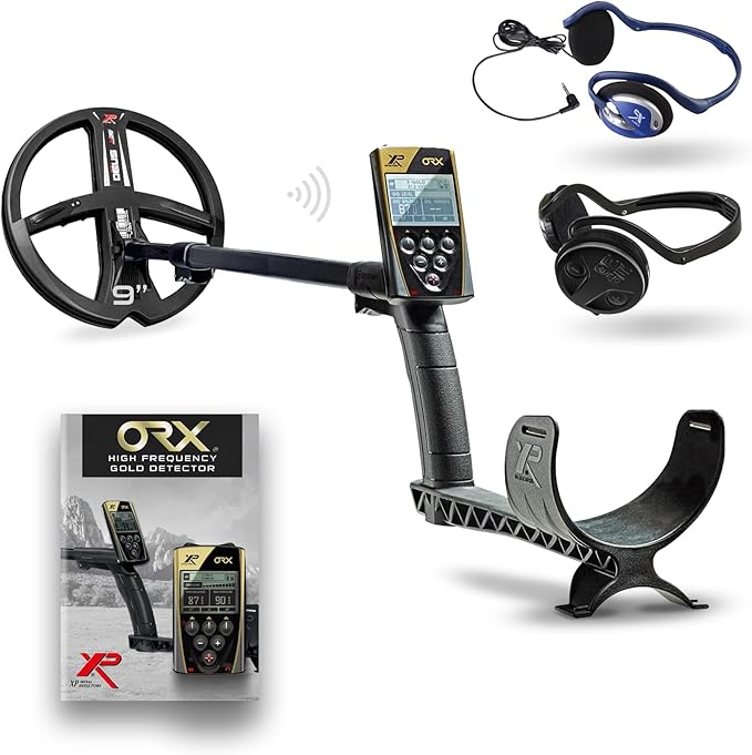 XP ORX Metal Detector with 9" Multi-Frequency Coil & Wired/Wireless Headphones