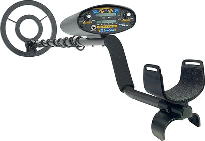 Bounty Hunter Quick Draw II Metal Detector - 3-Tone Audio, 9-Segment Target ID, Digital Coin Depth Indicator